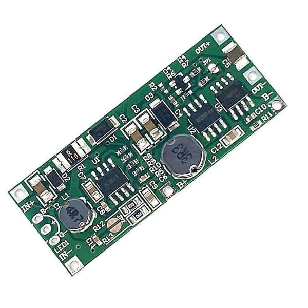 DC UPS Avbruddsfri Modul 3.7V Litiumbatteri Lading Og Utlading Boost 12V - Feil Boos