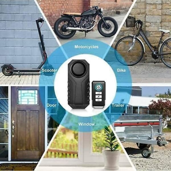 Wireless Anti-Theft Alarm for Bicycle Motorcycle Mobility Scooter