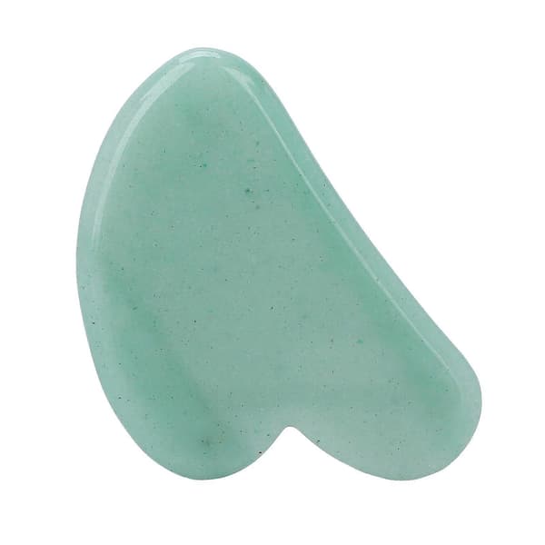 Naturlig Gua Sha Skrape Massasjebrett Akupunkturterapi Guasha Verktøy Gua Sha Skrapestein