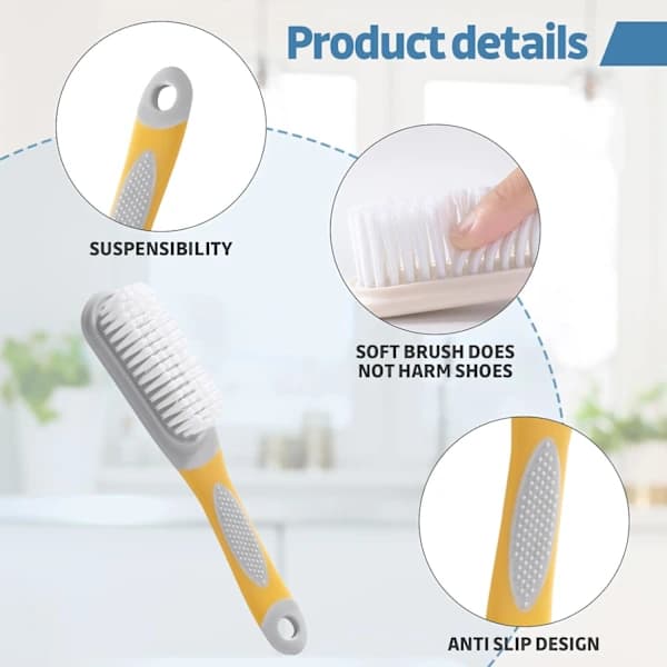 Packaging Shoe Brush Clothes Brush Soft Brush Home Textile Brush Comfortable High-Quality Shoe Brush Suitable for