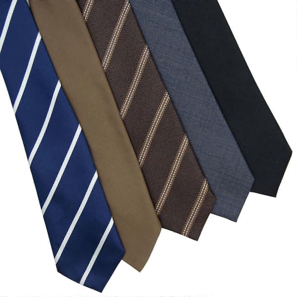 Let at bære lynlås tørklæde til formelle begivenheder, knudefri rejsetørklæde, professionelt slips til voksne, bryllupsuniform, brun Brown