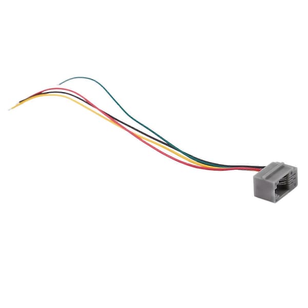 10 kpl 616E 4P4C RJ9 naaraspuhelinliitinsovitin 4 johdolla 8cm