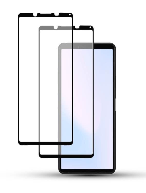 2-pack SONY XPERIA 10 IV Skärmskydd - Härdat Glas 9H - Superkvalitet 3D