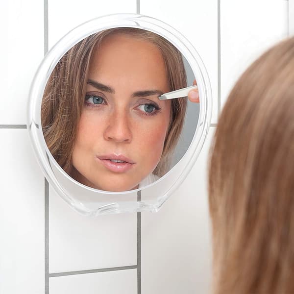 Bathroom Mirror with Anti-Fog Coating and Strong Suction Power