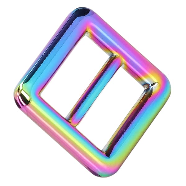 10pcs Adjustable Slide Buckles Convenient Use High Practical Anti Rust Sturdy Metal Slide Buckles for DIY Craft Bags 13mm
