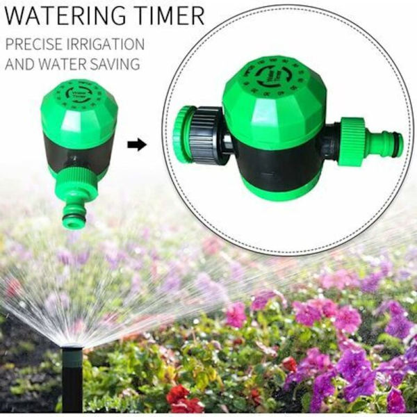Garden Watering Timer Automatic Shut-Off Control Mechanical Faucet Timer for Home Compatible with Most Brands
