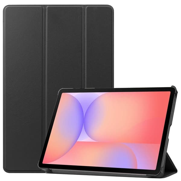 Samsung Galaxy Tab S10 Lite kolmiosainen suojakotelo, musta