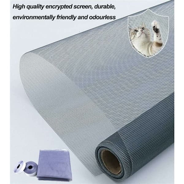Cat net, self-adhesive mosquito net for windows, adjustable insect net, transparent net for cat, mosquito net, mosquito net 130150c