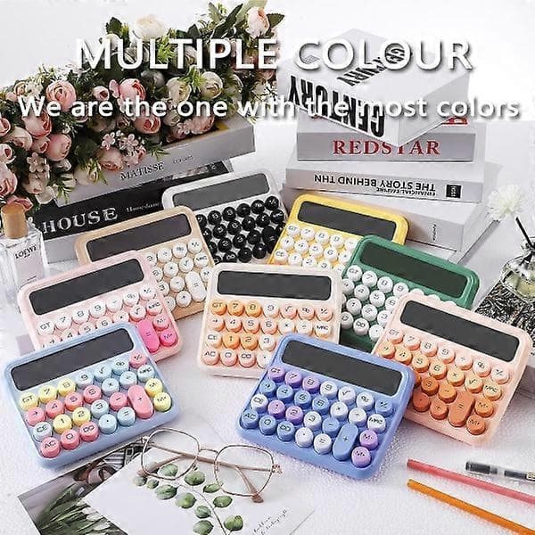 Standard Calculator 12 Digits, Large Desktop Display and Buttons, Calculator with Large LCD Screen for Office, School, Home and Business