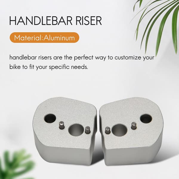 Motorcycle Handlebar Risers For Fjr1300 Fjr 1300 2006-2019 Silver Motorcycle Accessories