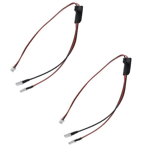 2 stk. LED-lys til HBX 901 901A 903 903A 1/12 RC-bil Opgraderinger Reservedele Tilbehør