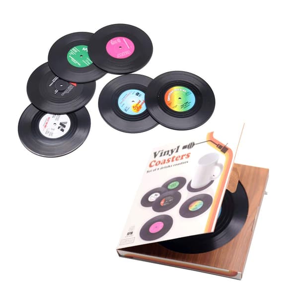 6 sorte CD-skiveunderlag