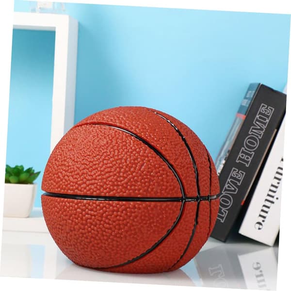 Basketboll spargris, tecknad spargris, julklapp