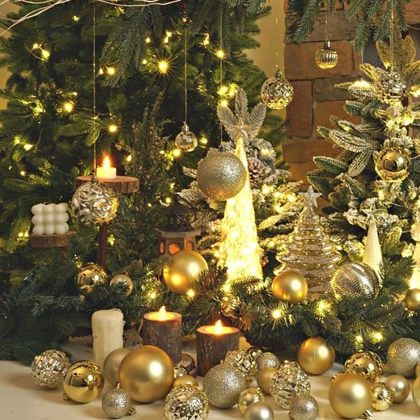 36 Christmas Tree Balls, Unbreakable, Christmas Tree Hanging DXGHC