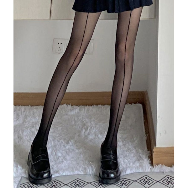 Women's Tights with Back Seam