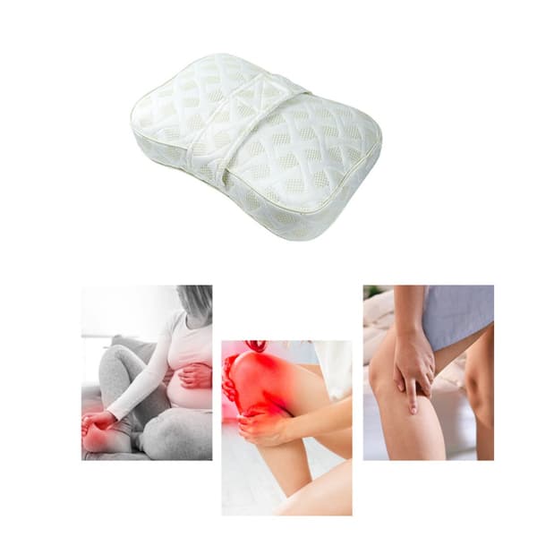 Benpute med stropp: Memory Foam & PP Bomull Knestøtte for Sidesovere, Ergonomisk Benpute for Smertelindring