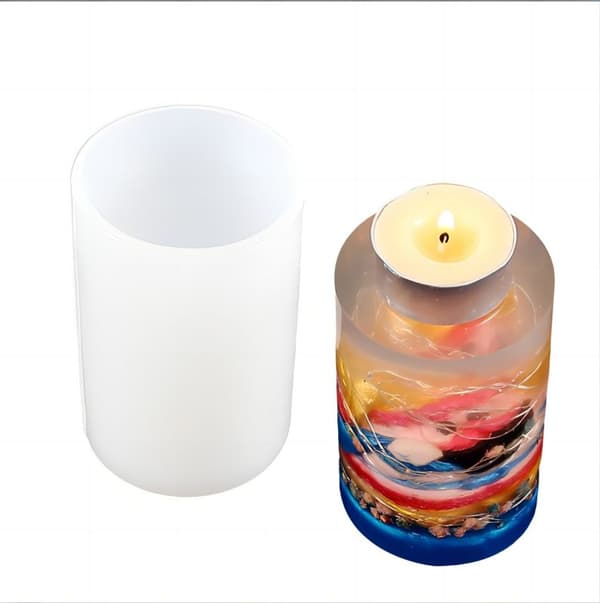 Lysform, form velegnet til festdekoration DIY-gave (1 stk)(stor)