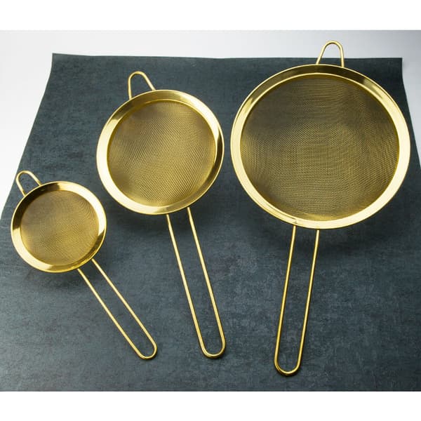 304 Stainless Steel & Fine Mesh - Set of 3 - Quality Strainers