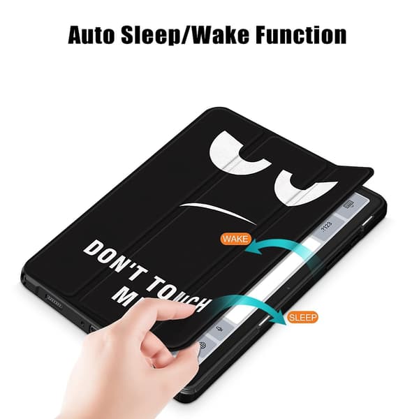 3-fold PC Tablet Cover til Samsung Galaxy Tab A9+ [DB]