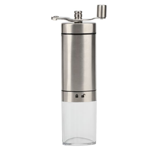 Manual Coffee Grinder 40g Stainless Steel ABS Ceramic Durable Coarse Medium Fine Easy Use Manual Bean Grinder