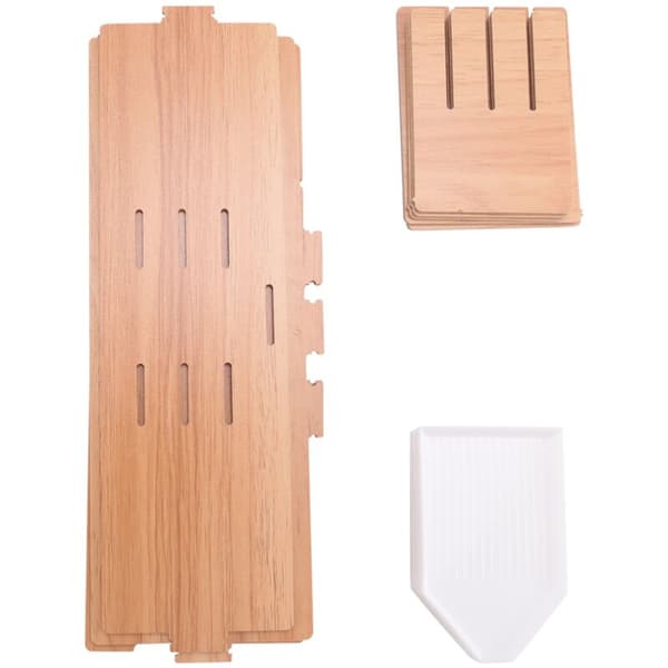 5D DIY Diamant Multi-lager Holder Maleri Værktøj Opbevaringsbakke Bor Pen Organizer Broderi Dele-Stil 1, 16 Gitre