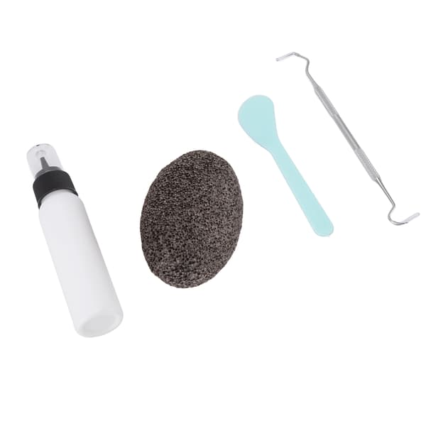 Plocksten Kit Hvid Latex Oval Sten DIY Interessant Afslappende Lindring Plocksten Legetøj til Voksne Lindre Spænding