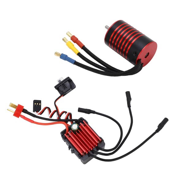 GTSKYTENRC 2838 Sensorløs Børsteløs Motor 35A Børsteløs Smart ESC Sensorløs Motorkombo til 1/14 1/16 RC Bil 4400KV