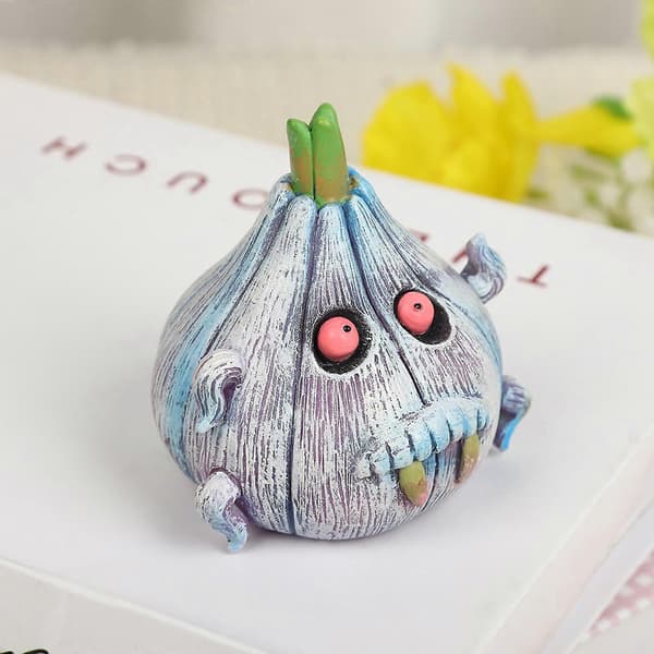 2025 Halloween Candy Halloween Spooky Garlic Resin Decorations