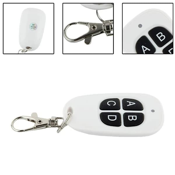 Remote Control Wireless 4-Button Remote