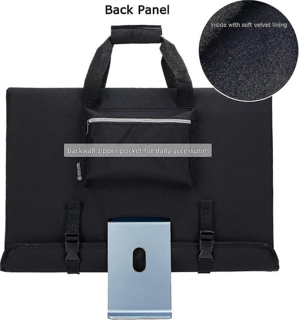 Bag for 24-inch iMac Desktop Computer, Protective Storage Bag for iMac Screen Dust Cover with Carrying Handle for 24-inch iMac Screen and AC