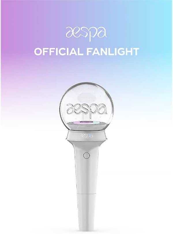 Aespa Official Fan Light Set with Official Bonus Gift
