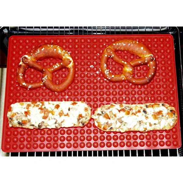 Halvkule Silikonform - Bakematte for Hundekjeks, Sjokolade