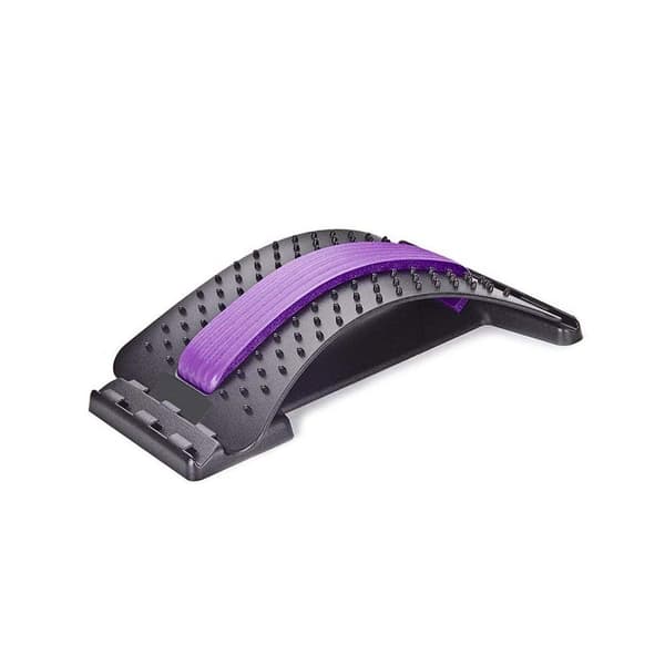 Ryggsträckare Posture Massager selän rentoutukseen (Lila)