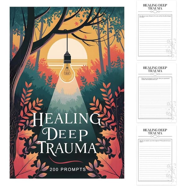 Trauma Healing Journal: Daily Reflection Notebook for Emotional Well-being, 200 pages for self-care