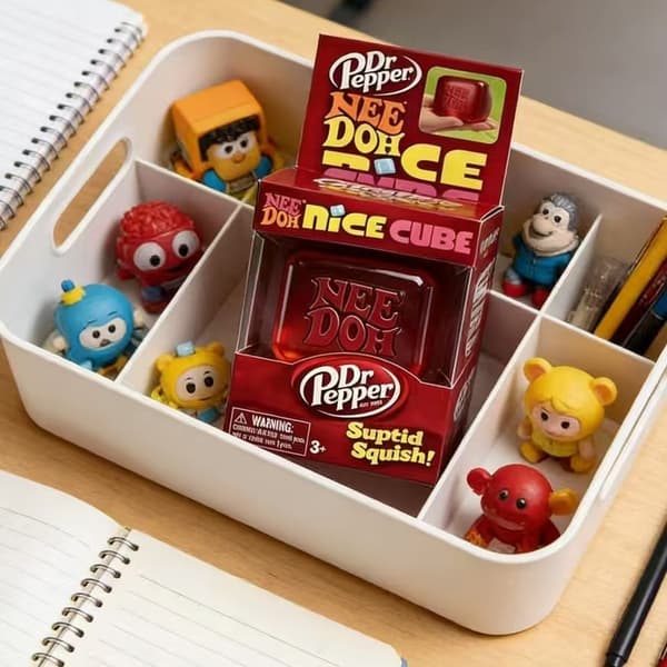 Nee Doh × Dr Pepper Samarbeid: Isbitformet Jelly Klemmeleke-FX-