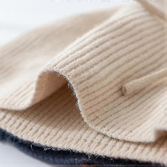 Varm hettegenser skjerf strikket hettegenser skjerf hijab for vinteren