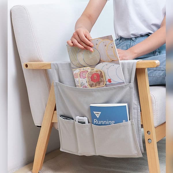 Sofa lenestol organizer, fjernkontrollholder, sofa armlene caddy