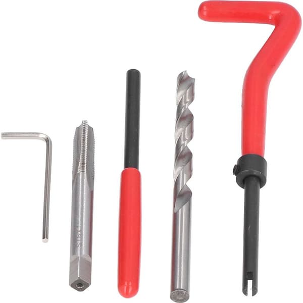 M10x1.0mm Thread Repair Kit with HSS Tap and Drill for Damaged Threads