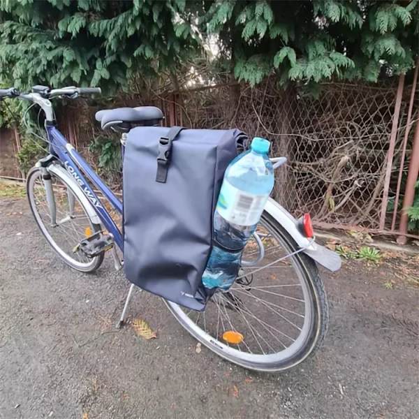 Cykeltaske / Cykelopbevaring - Fastgøres til bagagebæreren 600
