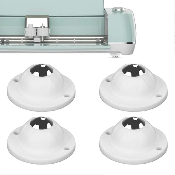 4 stk Minihjul til Cricut Maker/Explore Air, Selvklæbende Rullekugle-FX-