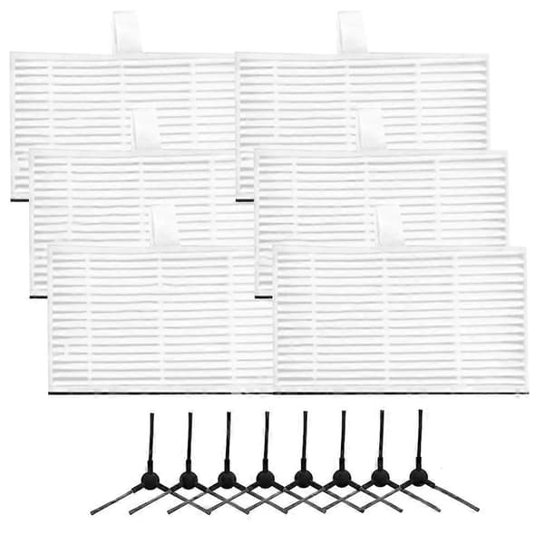 Passer til Grundig VCR 2330 Støvsugerdele Sidebørste HEPA Filter Erstatningstilbehør [DB]