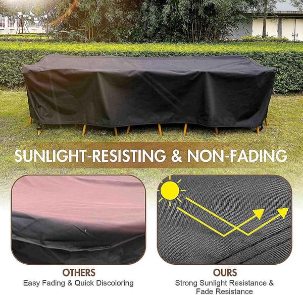 300 cm Protective Outdoor Furniture Cover, Rectangular Cover