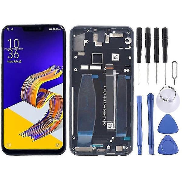 OEM LCD-skærm til Asus Zenfone 5 ZE620KL Digitizer Komplet Montering Med Ramme Sort) Boris
