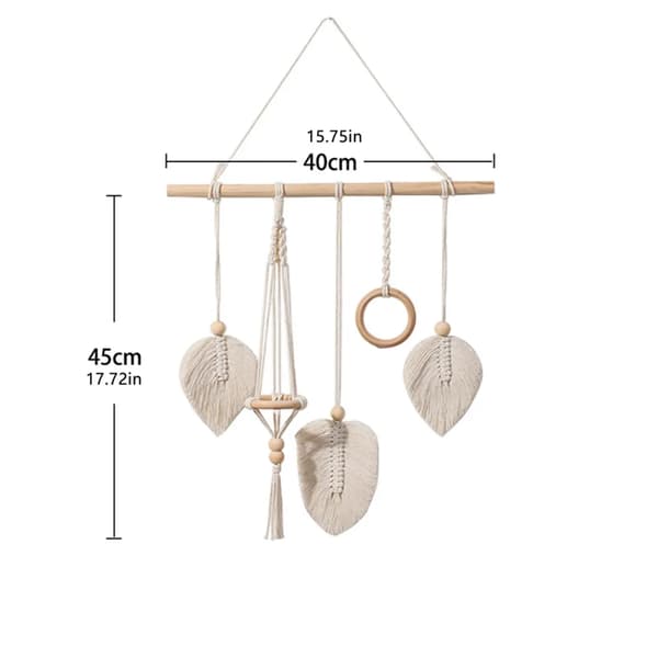 Bohemian Macrame Wall Hanging, Wall Decoration, Hand-woven Wall Hanging, Home Decor