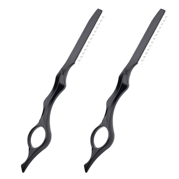 2 stk. hårstyling barberkniv hårstyling T til salon hjemmebrug