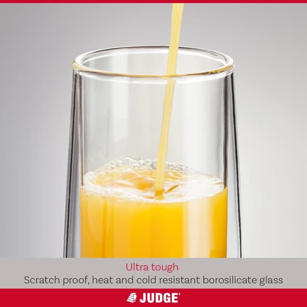 Dobbeltvæggede Cocktailglas Highball, Sæt med 2, 270 ml - Vakuumisolerede, Håndlavede