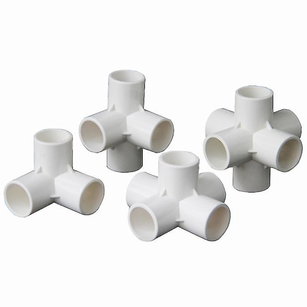 PVC-putkiliittimet 3 4 5 6-tieletku jakaja 20-50mm puutarhakastelu vesiputkiliitin adapteri DIY hyllyliitin 20mm 20mm 6 Way8 12 6 Way8