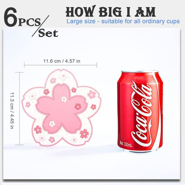 #Coasters Coasters Coasters 6-pack Silicone Coasters#