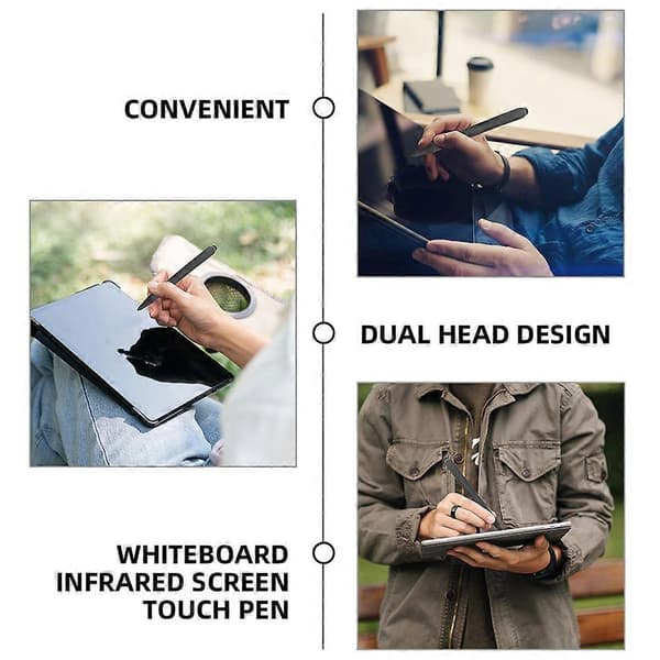 3 stk. Touch Screen Stylus Infrarød Skærm Kapacitiv Stylus Elektronisk Whiteboard Touch Pen