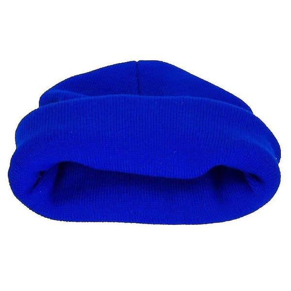 Light Beanie Cap Rechargeable Running Hat Ultra Bright 4 LED Waterproof Headlamp (Red)